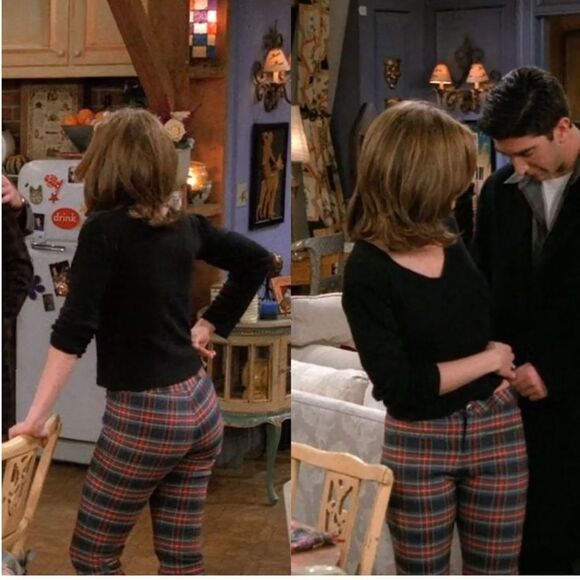 NWT GAP Red Plaid High Rise Skinny Ankle Pants 20 Punk Academia Grunge Y2K - Picture 10 of 10